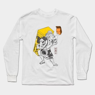 Japanese delivery man Long Sleeve T-Shirt